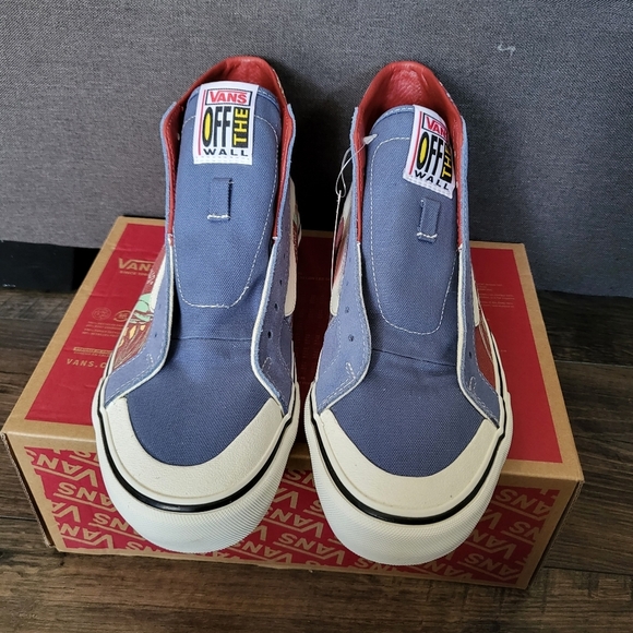 Vans Sk8 Hi 138 Decon Hawaiian Jungle SF Men Red Blue VNOA4BX2B6R (2022) - Picture 2 of 8